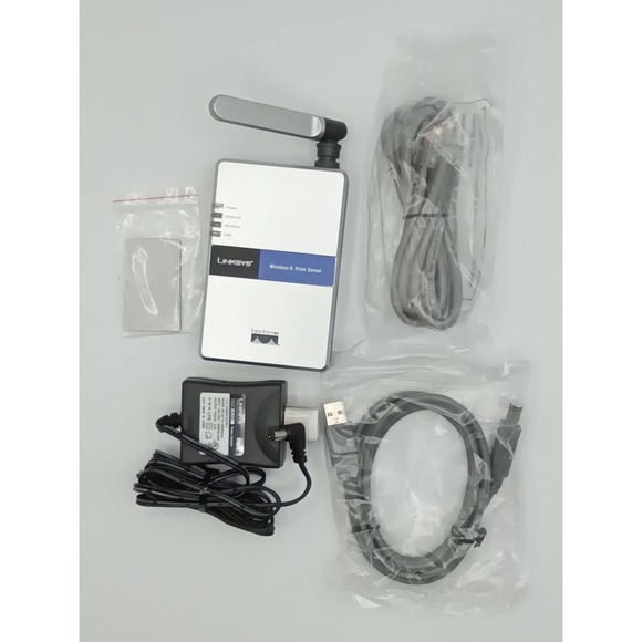 Linksys Wireless-G Print Server For USB 2.0 WPS54G 2.4GHz - Picture 4 of 8